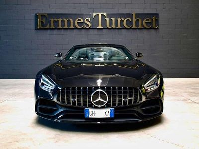 Usata Mercedes AMG GT AMG 530 CV (389 kW) 2022 Nero ossidiana metallizzato. Cabrio