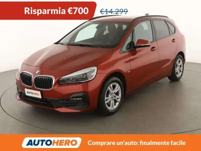 Usata BMW 216 Active Tourer Sport Line 116 CV (85 kW) 2018 Arancione Monovolume