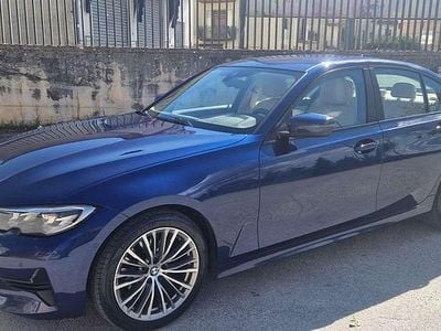 Usata BMW 320 Advantage 190 CV (139 kW) 2020 Blu/azzurro Berlina