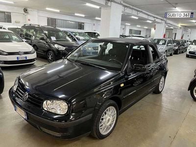 Usata VW Golf Cabriolet 110 CV (80 kW) 2002 Nero Cabrio