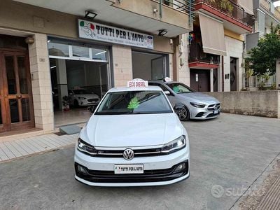 Usata VW Polo R-line 95 CV (69 kW) 2019 Bianco Berlina