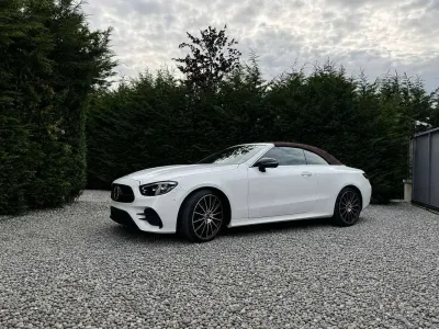 Usata Mercedes E220 Premium 194 CV (142 kW) 2021 Bianco Cabrio