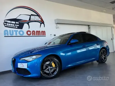 Usata Alfa Romeo Giulia Veloce 211 CV (155 kW) 2020 Blu Berlina