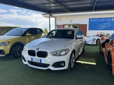 Usata BMW 118 M Sport 136 CV (100 kW) 2016 Bianco Utilitaria