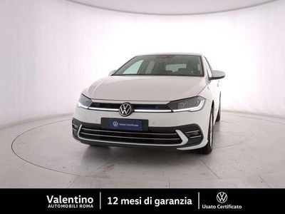 Usata VW Polo Style 95 CV (69 kW) 2023 Bianco Utilitaria