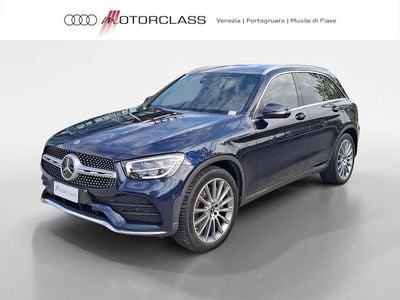 Usata Mercedes GLC220 Premium 194 CV (142 kW) 2021 Bleu SUV