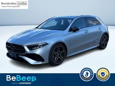Usata Mercedes A180 Advanced Plus 116 CV (85 kW) 2024 Argento metallizzato Berlina
