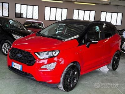 Usata Ford Ecosport ST-Line 100 CV (73 kW) 2019 Rosso SUV