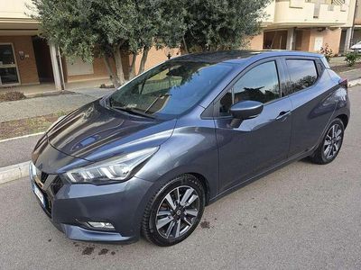 Usata Nissan Micra N-Connecta 90 CV (66 kW) 2017 Grigio Utilitaria