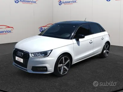 Usata Audi A1 Sportback Attraction 90 CV (66 kW) 2013 Bianco Utilitaria