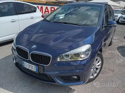 Usata BMW 216 Gran Tourer Advantage 116 CV (85 kW) 2017 Blu/azzurro Monovolume