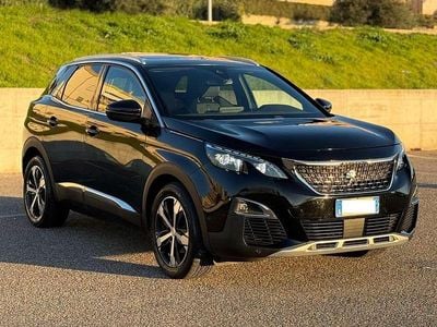 Usata Peugeot 3008 GT-line 131 CV (96 kW) 2019 Nero SUV