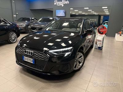 Usata Audi A3 150 CV (110 kW) 2021 Nero mythos Berlina