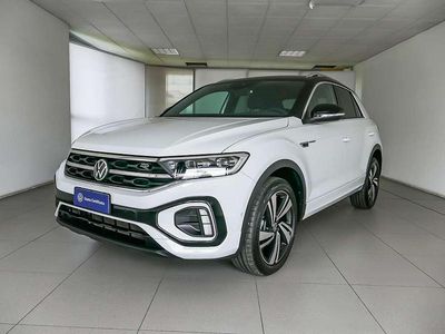 Usata VW T-Roc R-line 110 CV (80 kW) 2022 Pure white deep black perlato SUV