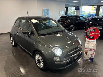 Usata Fiat 500 Lounge 69 CV (50 kW) 2015 Verde Utilitaria