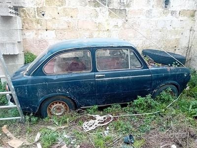 Occasion Fiat 850 1960 Bleue Citadine