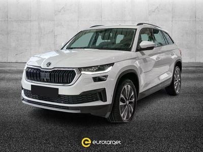 Usata Skoda Kodiaq Style 150 CV (110 kW) 2022 Bianco metallizzato SUV