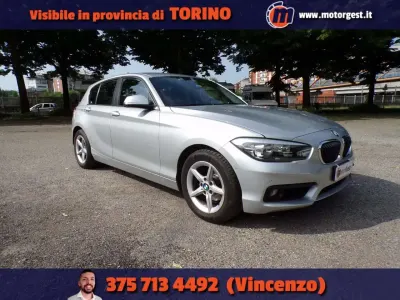 Usata BMW 118 Advantage 150 CV (110 kW) 2017 Grigio Utilitaria