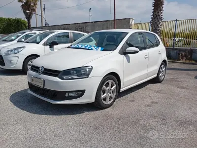 Usata VW Polo Highline 85 CV (62 kW) 2009 Bianco Utilitaria