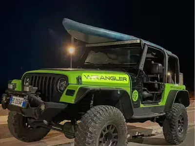 Usata Jeep Wrangler 118 CV (86 kW) 1999 Verde SUV