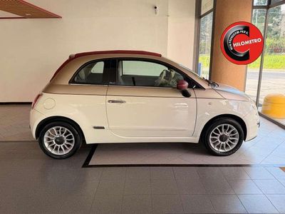 Usata Fiat 500C 69 CV (50 kW) 2012 Bronzo Cabrio
