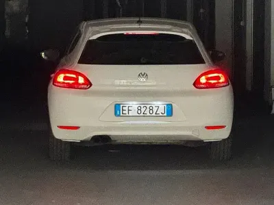 Usata VW Scirocco 122 CV (89 kW) 2010 Bianco Coupé