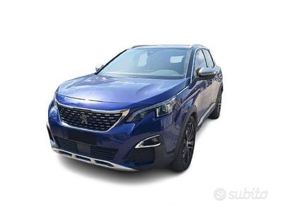 Usata Peugeot 3008 180 CV (132 kW) 2018 Blu SUV