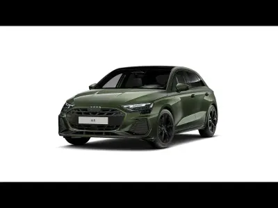 Nuova Audi A3 S-Line 150 CV (110 kW) 2026 Verde distretto metallizzato Berlina