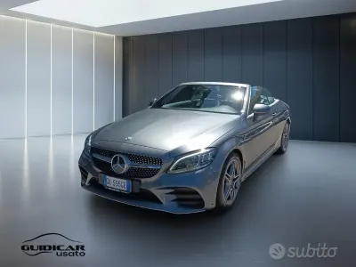 Usata Mercedes 220 Premium 194 CV (142 kW) 2022 Argento Cabrio