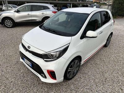 Usata Kia Picanto GT-Line 101 CV (74 kW) 2018 Bianco Utilitaria