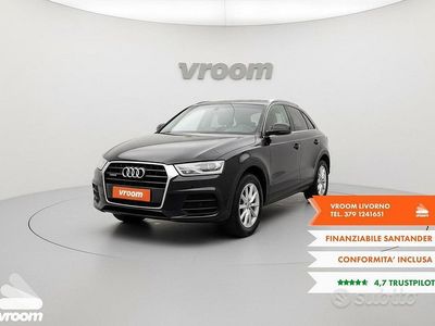 Usata Audi Q3 150 CV (110 kW) 2017 Nero SUV