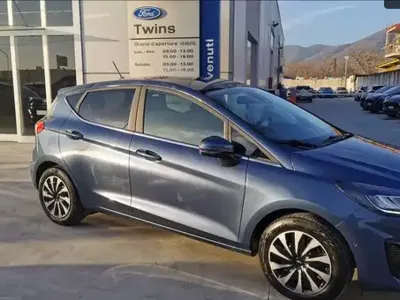 Usata Ford Fiesta Titanium 75 CV (55 kW) 2022 Blue metallic (metalliclackierung) Utilitaria