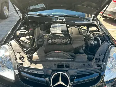 Usata Mercedes SLK200 163 CV (119 kW) 2004 Nero Cabrio