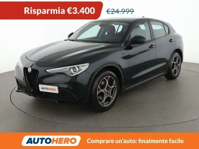 Usata Alfa Romeo Stelvio Sprint 190 CV (139 kW) 2022 Verde SUV