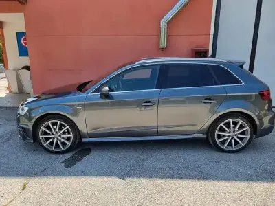 Usata Audi A3 S-Line 122 CV (89 kW) 2014 Grigio Berlina