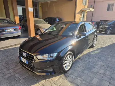 Usata Audi A3 Attraction 105 CV (77 kW) 2013 Nero Berlina