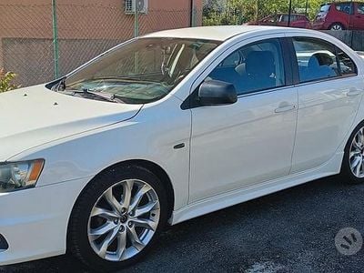 Usata Mitsubishi Lancer 143 CV (105 kW) 2010 Bianco Berlina