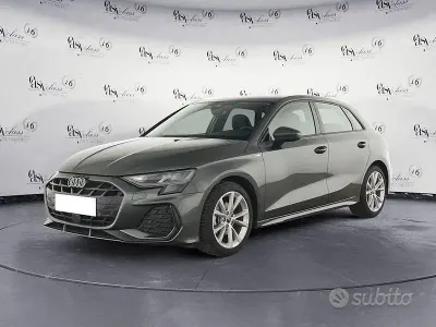 Usata Audi A3 S-Line 150 CV (110 kW) 2025 Grigio Berlina