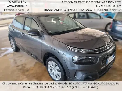 Usata Citroën C4 PureTech 110 CV (80 kW) 2020 Grigio Berlina