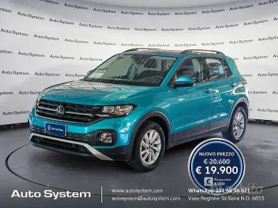 Usata VW T-Cross Style 110 CV (80 kW) 2023 Turchese makena SUV