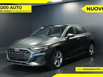 Nuova Audi A3 S-Line 150 CV (110 kW) 2025 Grigio Berlina