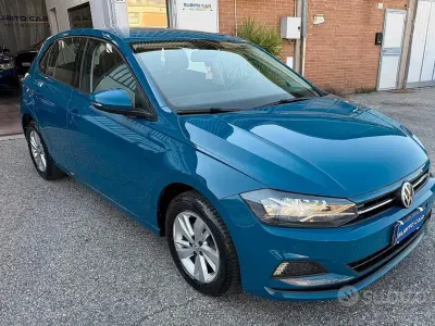 Usata VW Polo Highline 95 CV (69 kW) 2019 Blu Utilitaria