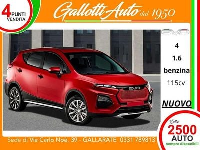 Nuova EVO Evo 4 116 CV (85 kW) 2026 Rosso SUV