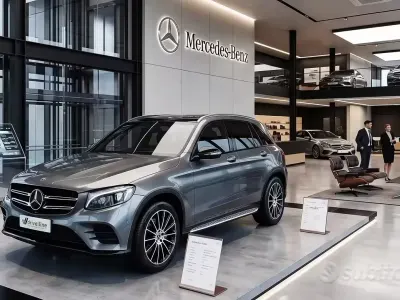 Usata Mercedes GLC250 Executive 204 CV (150 kW) 2019 Grigio SUV