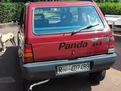 Usata Fiat Panda 4x4 50 CV (36 kW) 1991 Rosso Utilitaria