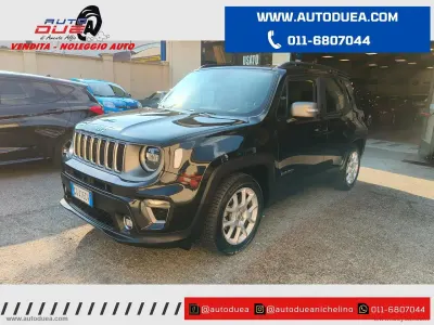 Usata Jeep Renegade Limited 150 CV (110 kW) 2021 Nero SUV
