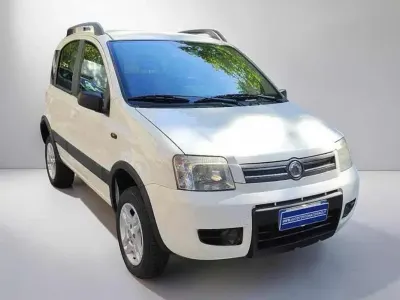 Usata Fiat Panda 4x4 Climbing 69 CV (50 kW) 2008 Bianco pastello Utilitaria