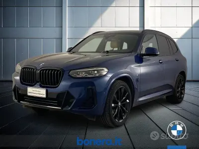 Usata BMW X3 M Sport 190 CV (139 kW) 2023 Bluazzurro SUV