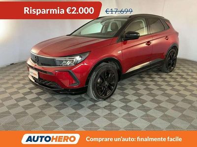 Usata Opel Grandland X GS Line 131 CV (96 kW) 2022 Rosso SUV