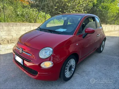 Usata Fiat 500 Pop 69 CV (50 kW) 2018 Rosso Berlina